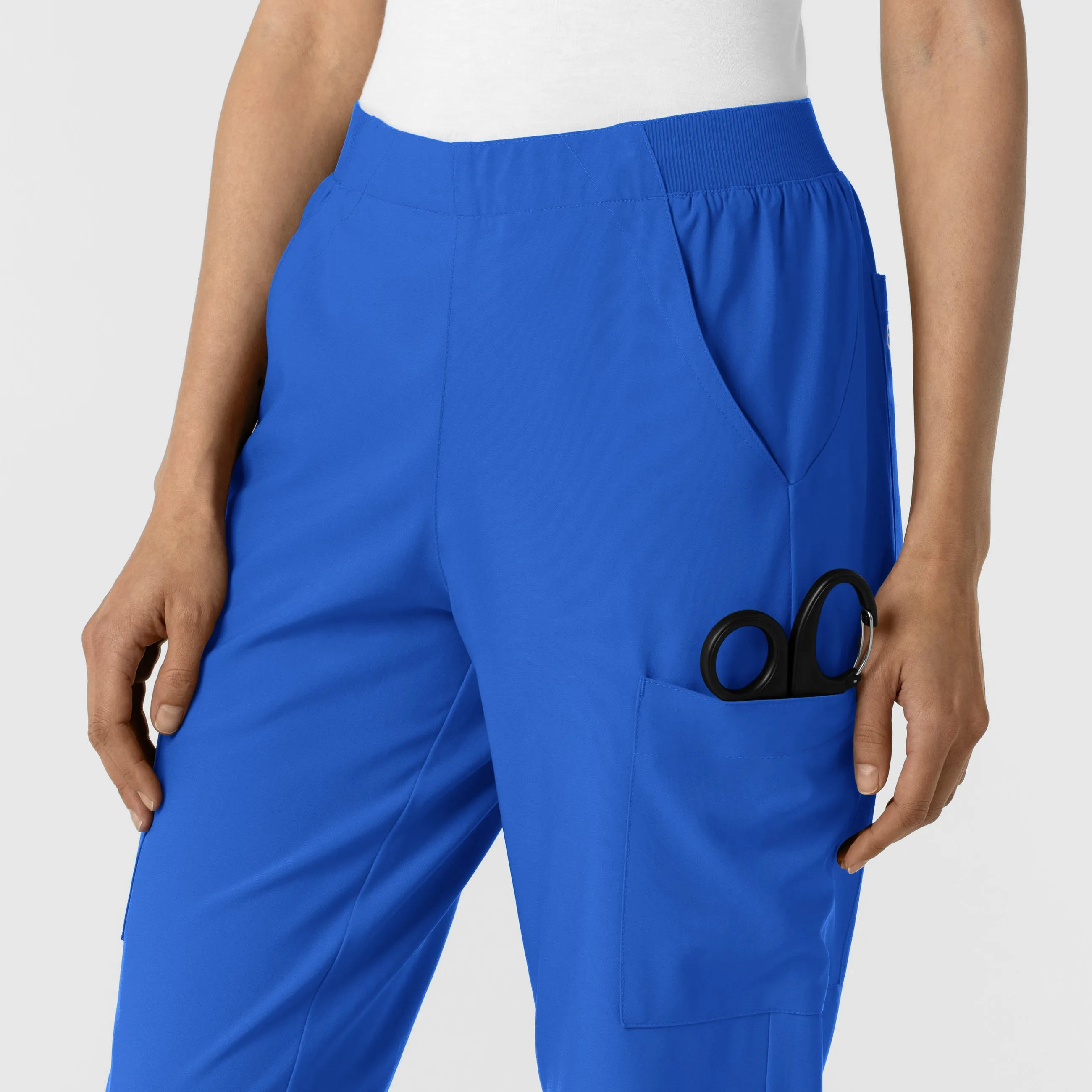 W123 5145 Cargo Utility Scrub Pants Royal