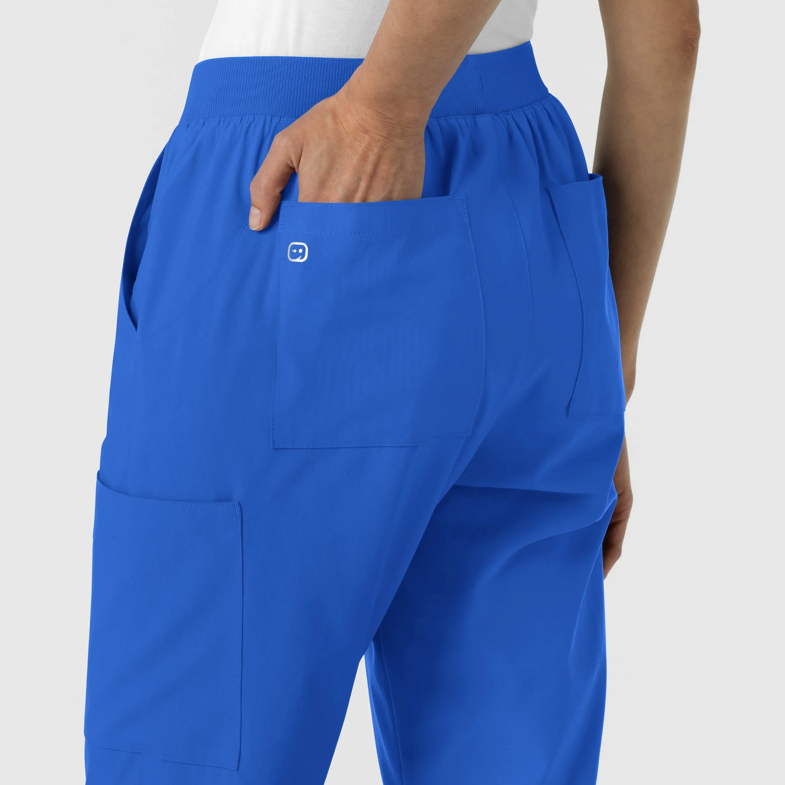 W123 5145 Cargo Utility Scrub Pants Royal