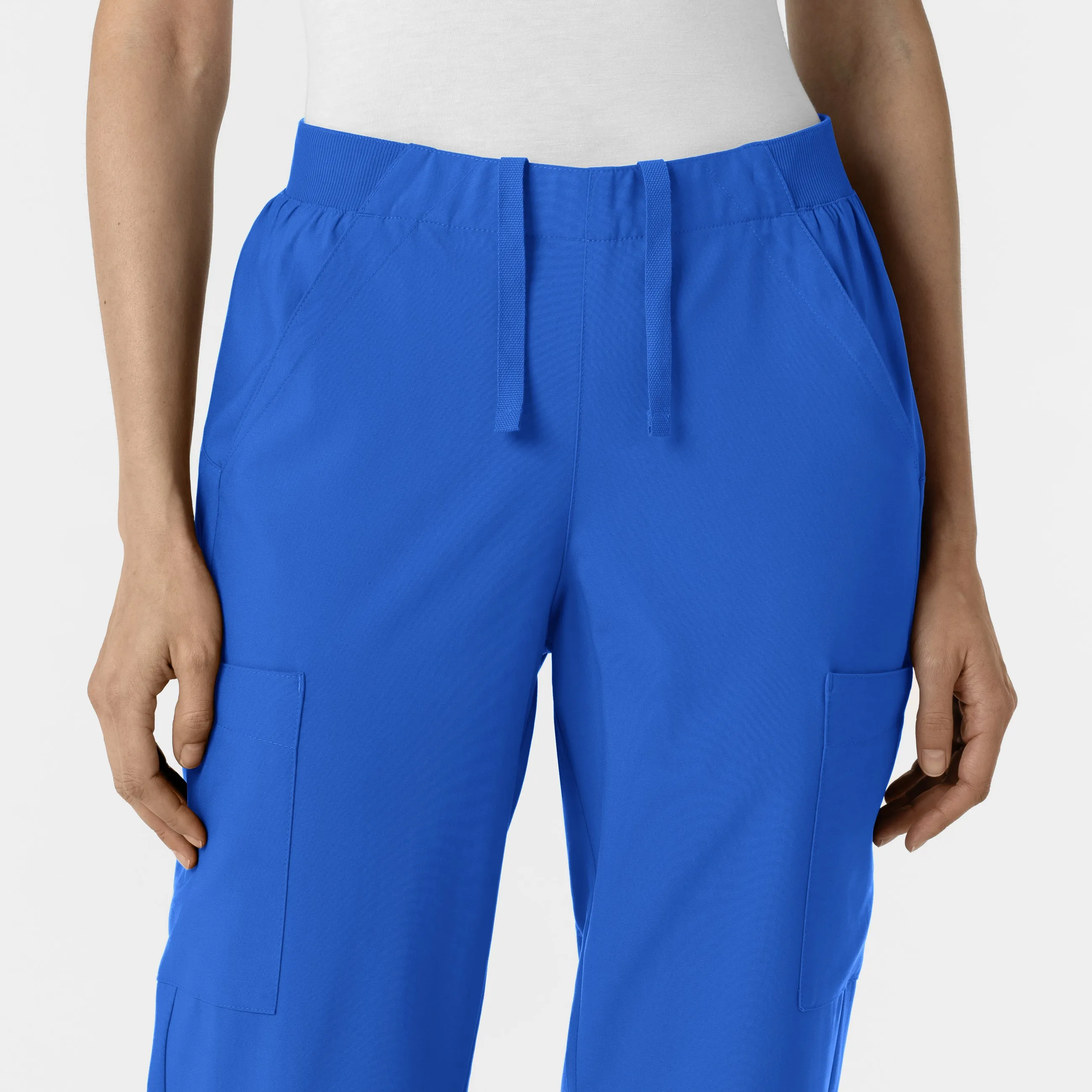 W123 5145 Cargo Utility Scrub Pants Royal