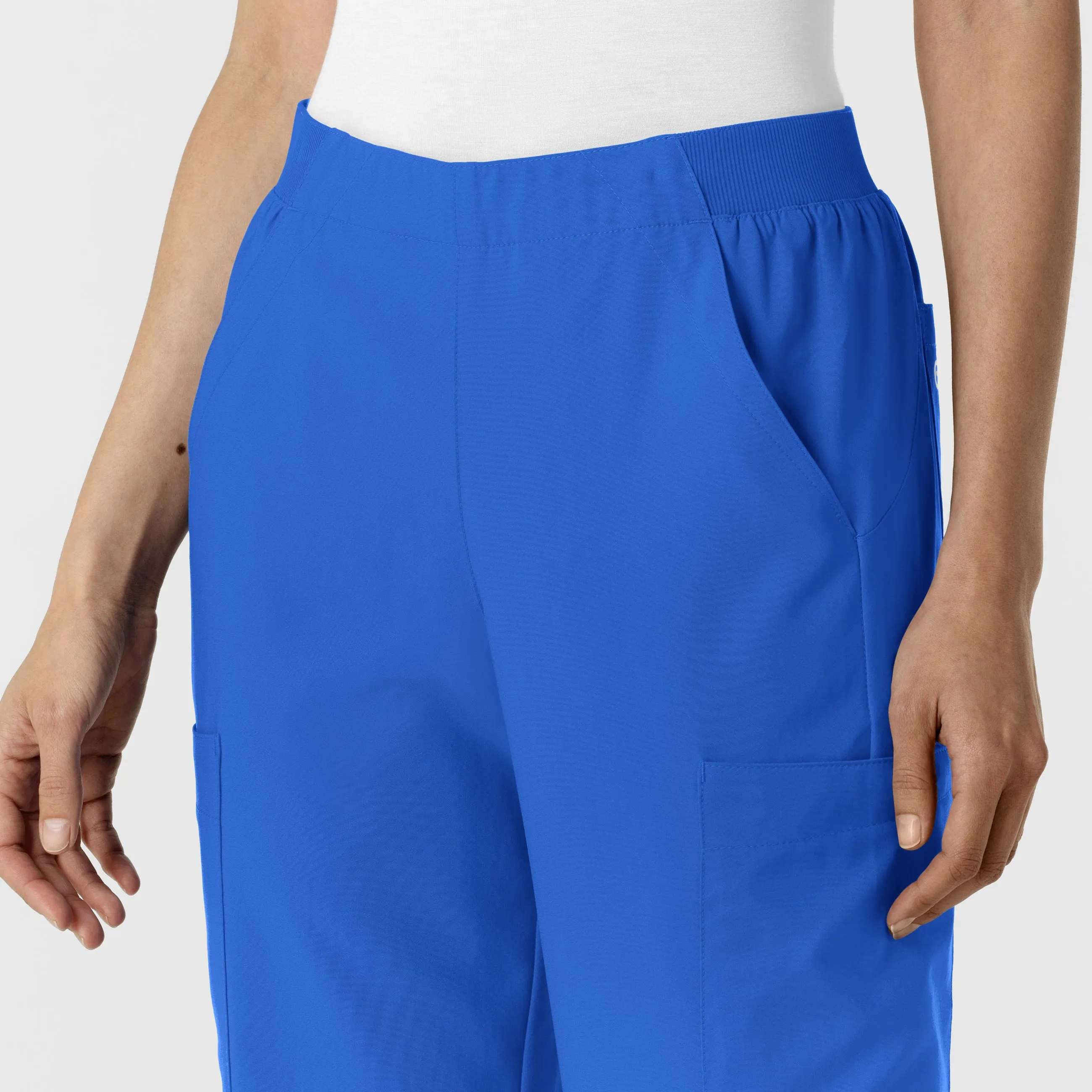 W123 5145 Cargo Utility Scrub Pants Royal
