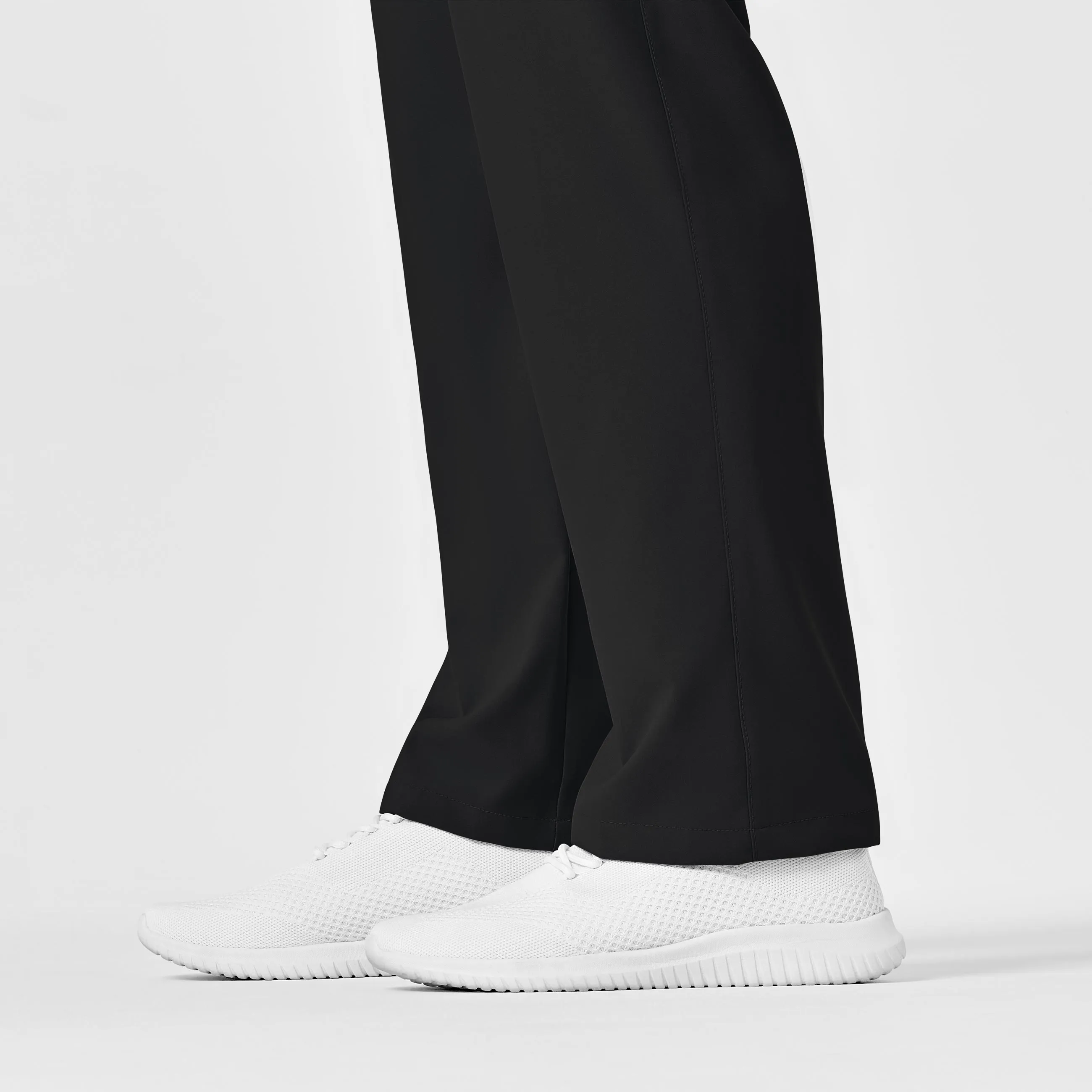 W123 5855 Unisex Multi-Cargo Scrub Pants Black