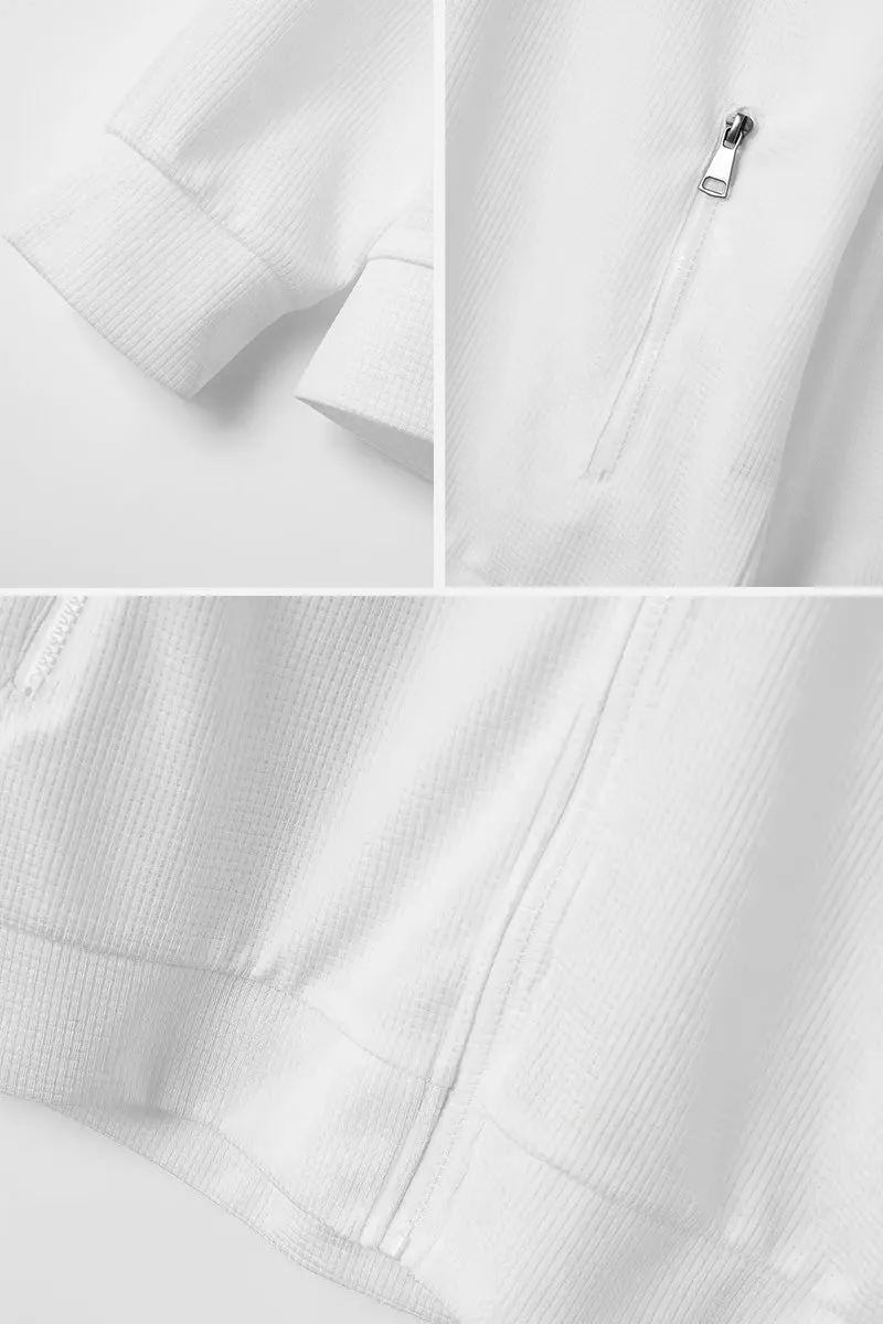 Waffle Fabric Athleisure Suit