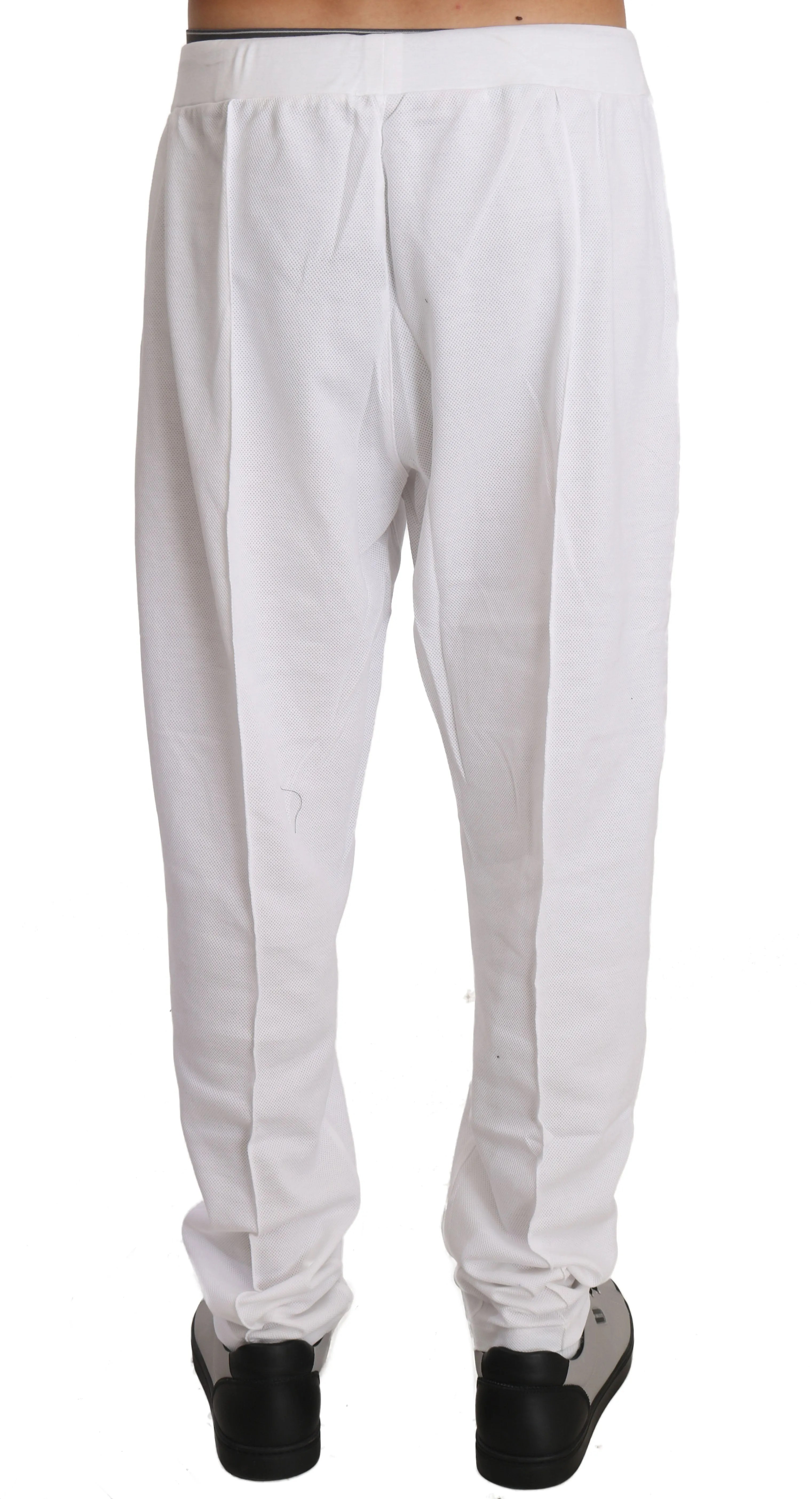 White Cotton Sweater Pants  Tracksuit