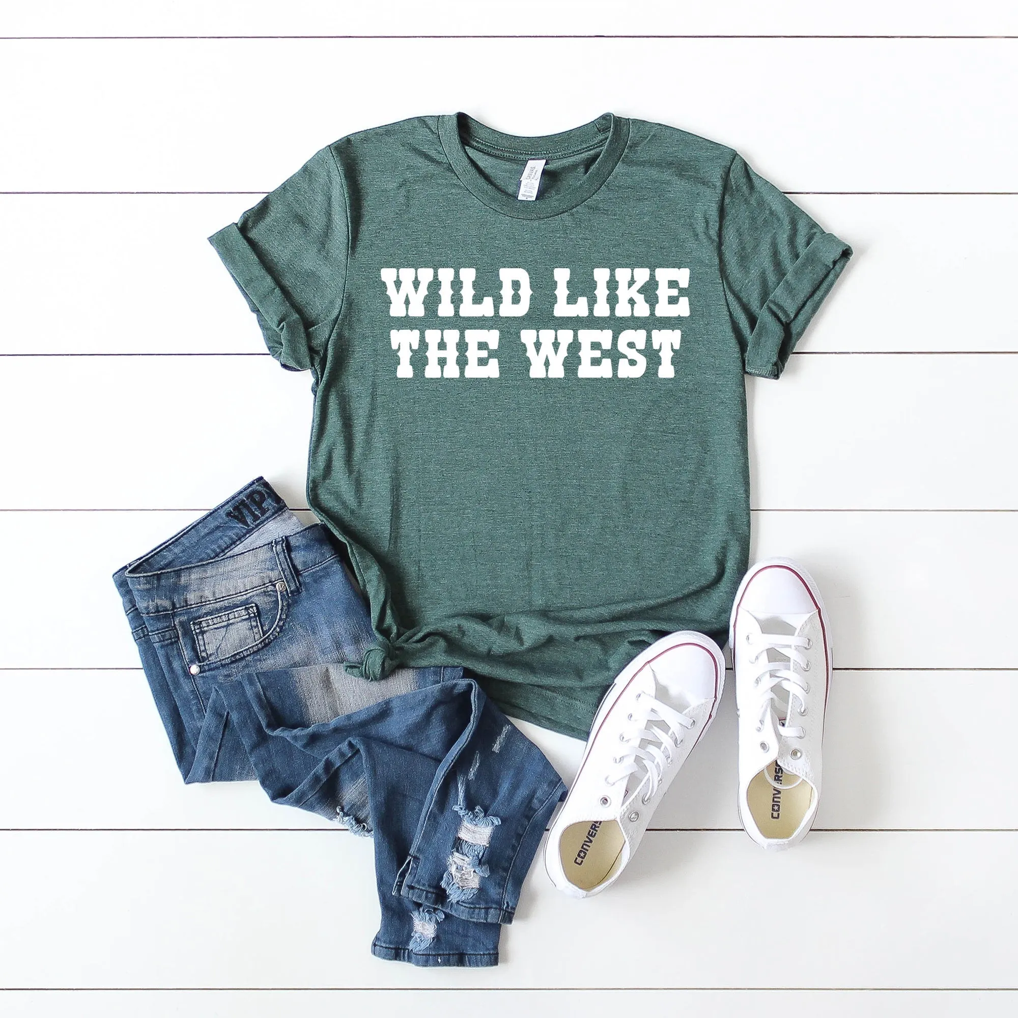 Wild Like The West | Short Sleeve Crew Neck