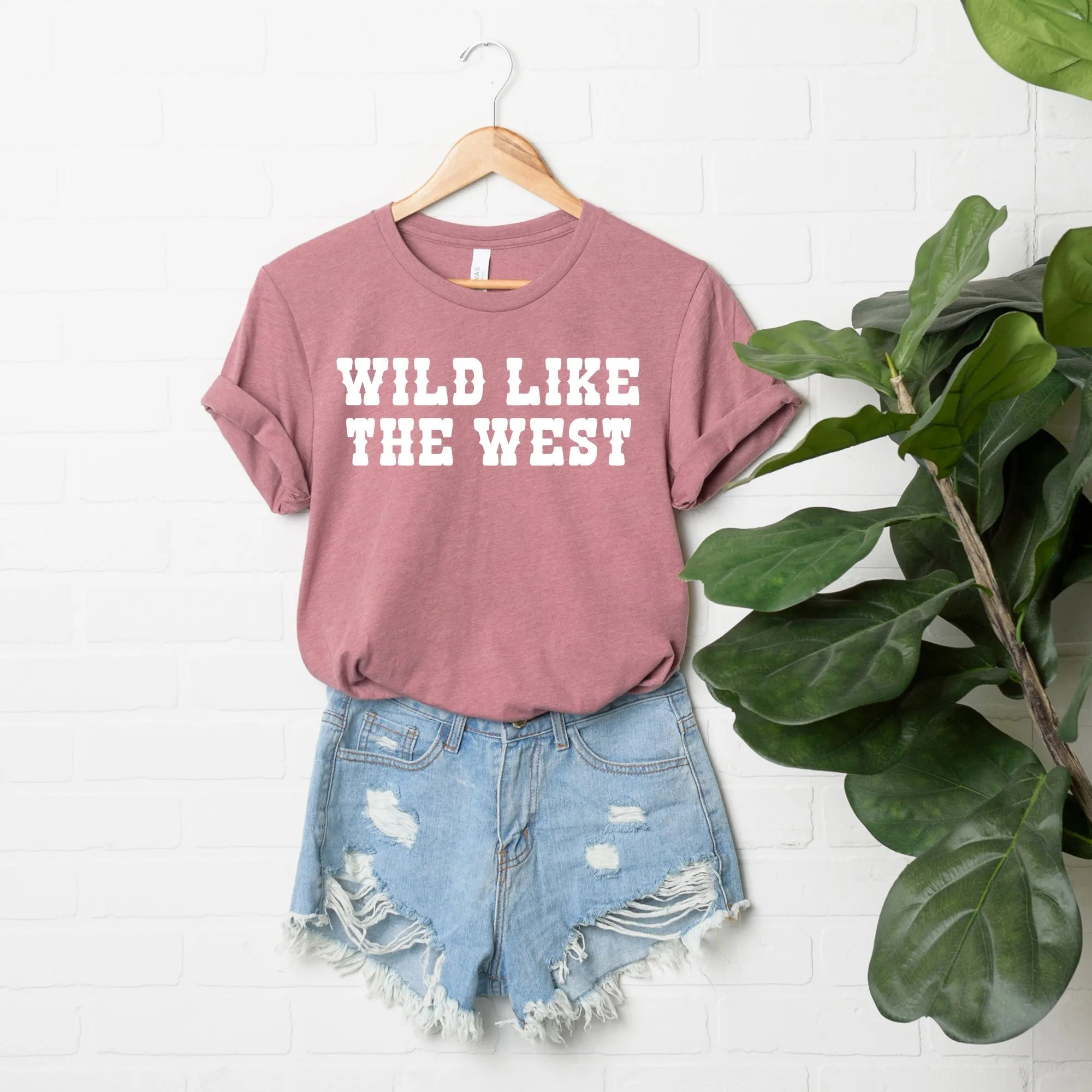 Wild Like The West | Short Sleeve Crew Neck