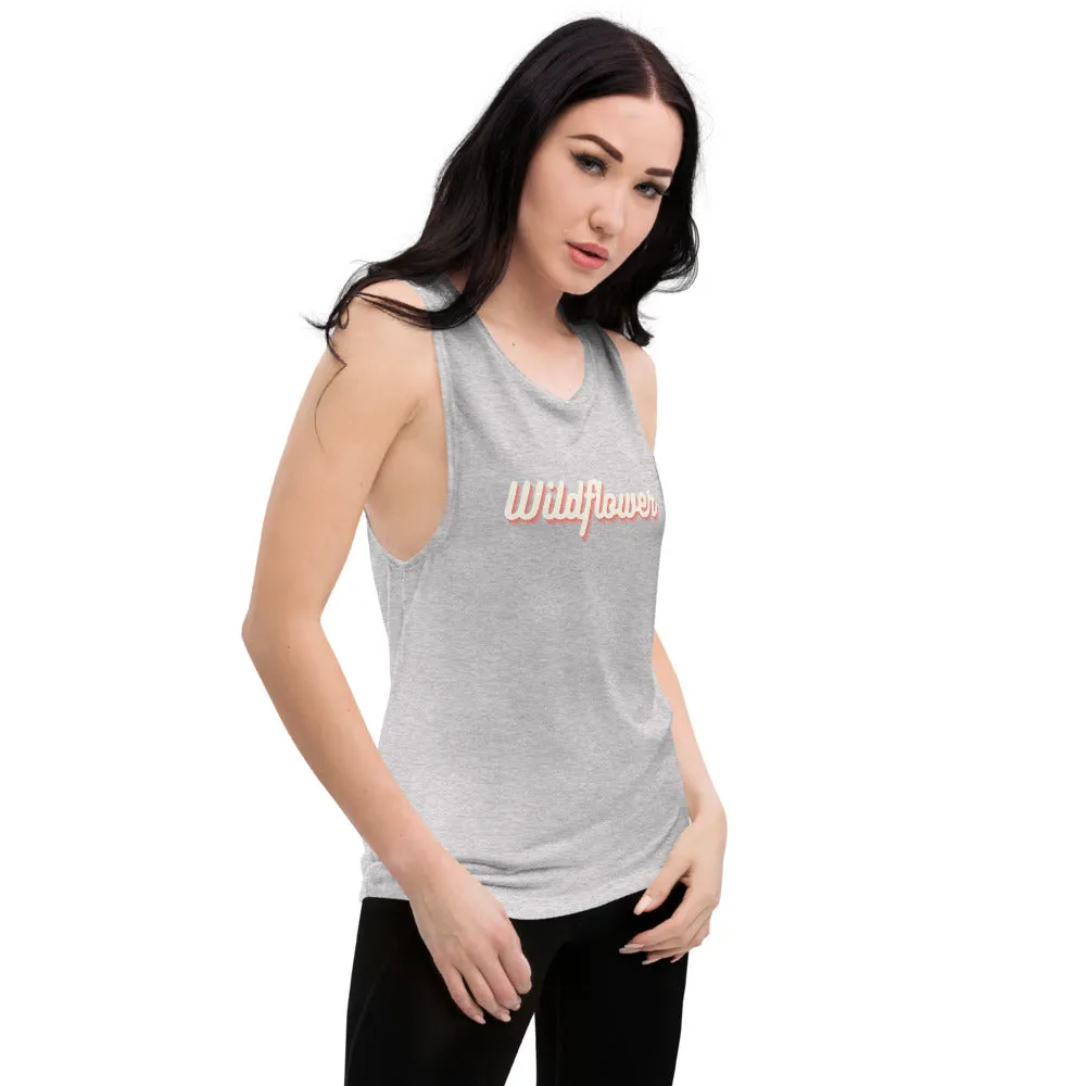 Wildflower Ladies’ Muscle Tank