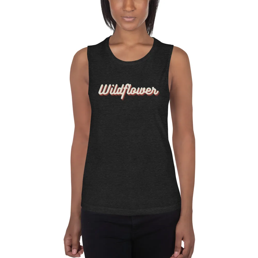 Wildflower Ladies’ Muscle Tank