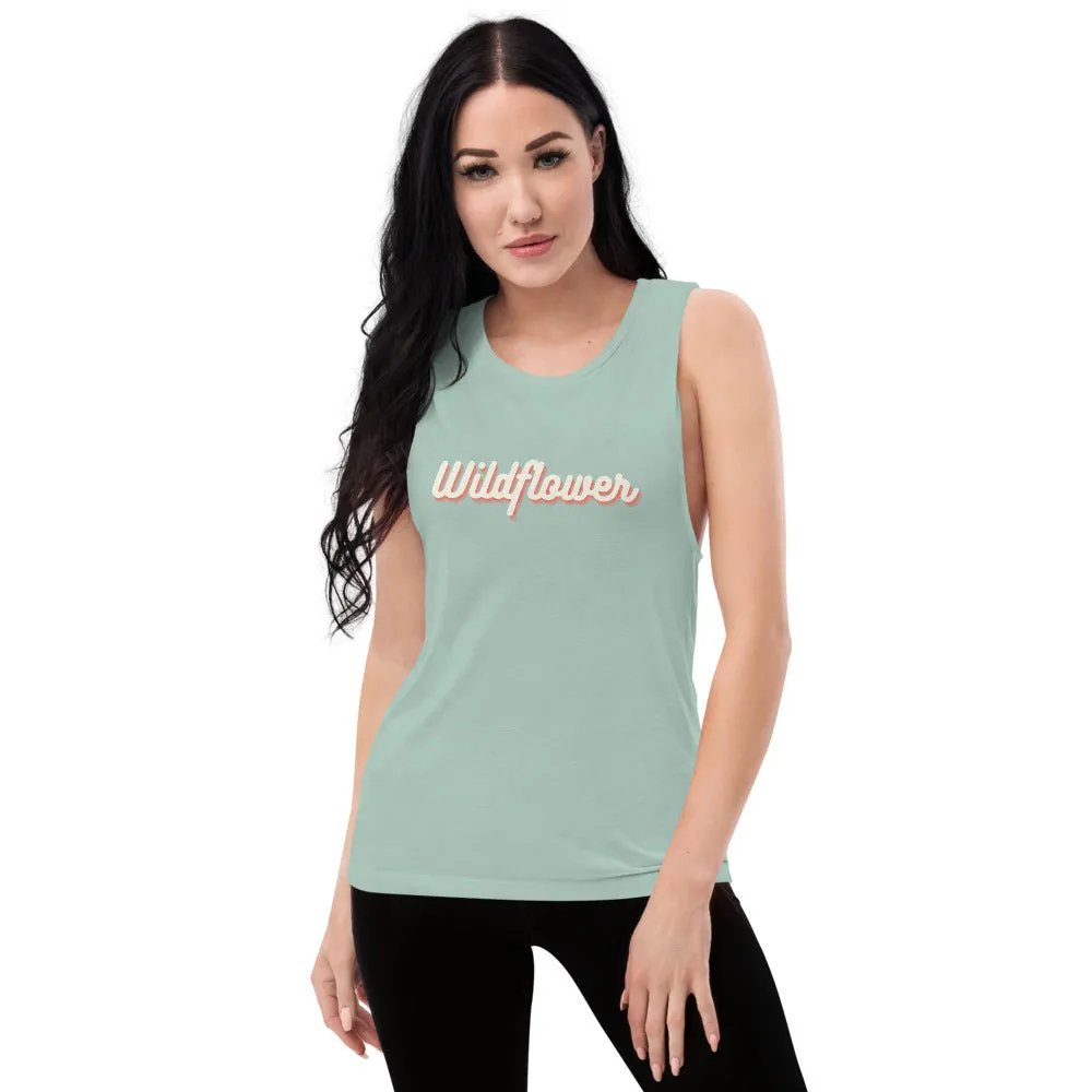Wildflower Ladies’ Muscle Tank