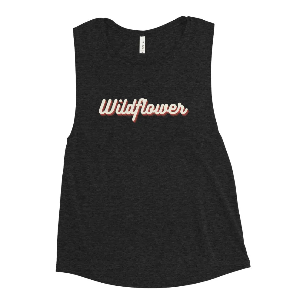 Wildflower Ladies’ Muscle Tank