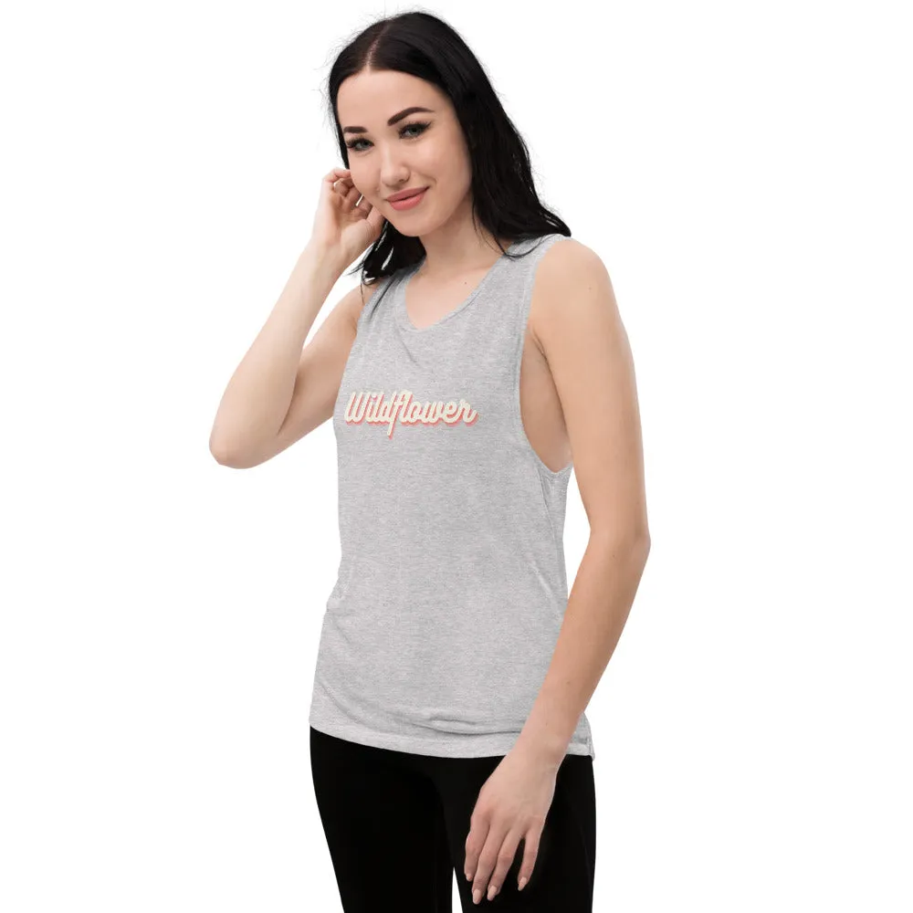 Wildflower Ladies’ Muscle Tank