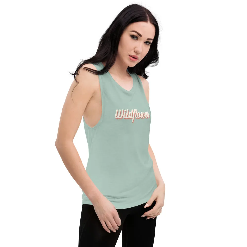 Wildflower Ladies’ Muscle Tank