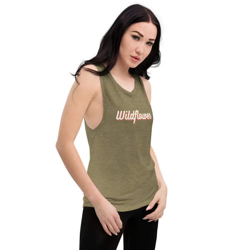 Wildflower Ladies’ Muscle Tank