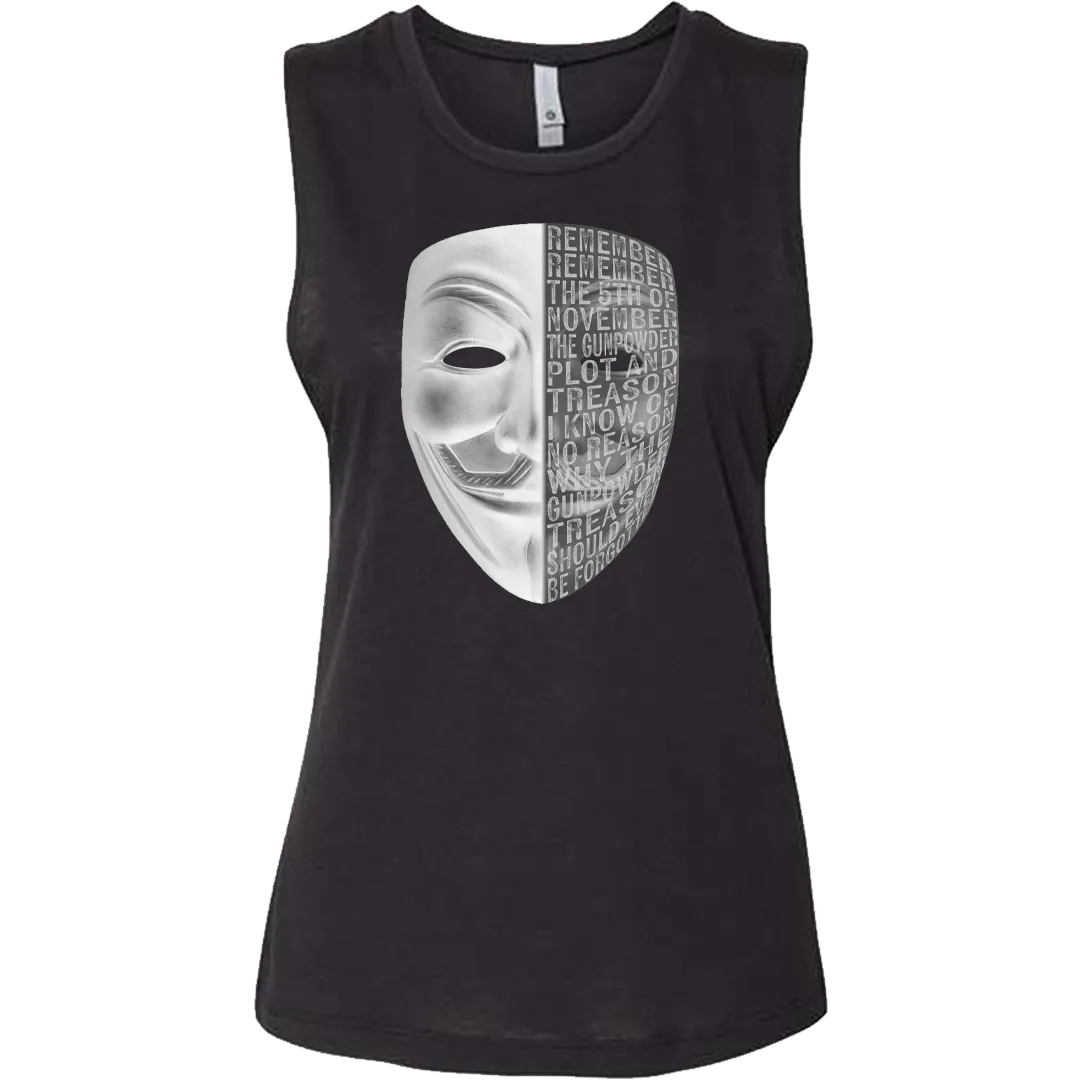 Women’s Muscle Tank Anonymous