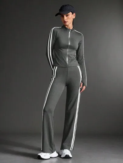 Women's Sports & Yoga Tracksuit Set | Jogging & Outdoor Workout Outfit