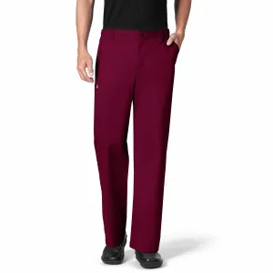 WonderWORK 503 Men's Cargo Scrub Pants Wine