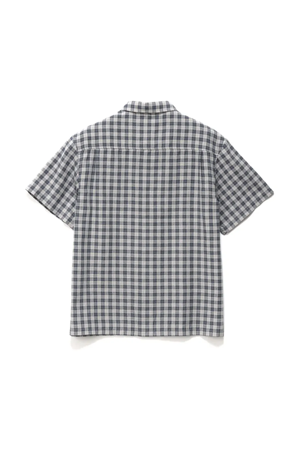 X-LARGE OXFORD SCRIPT SHIRT S/S BUTTON UP - NAVY/TAN