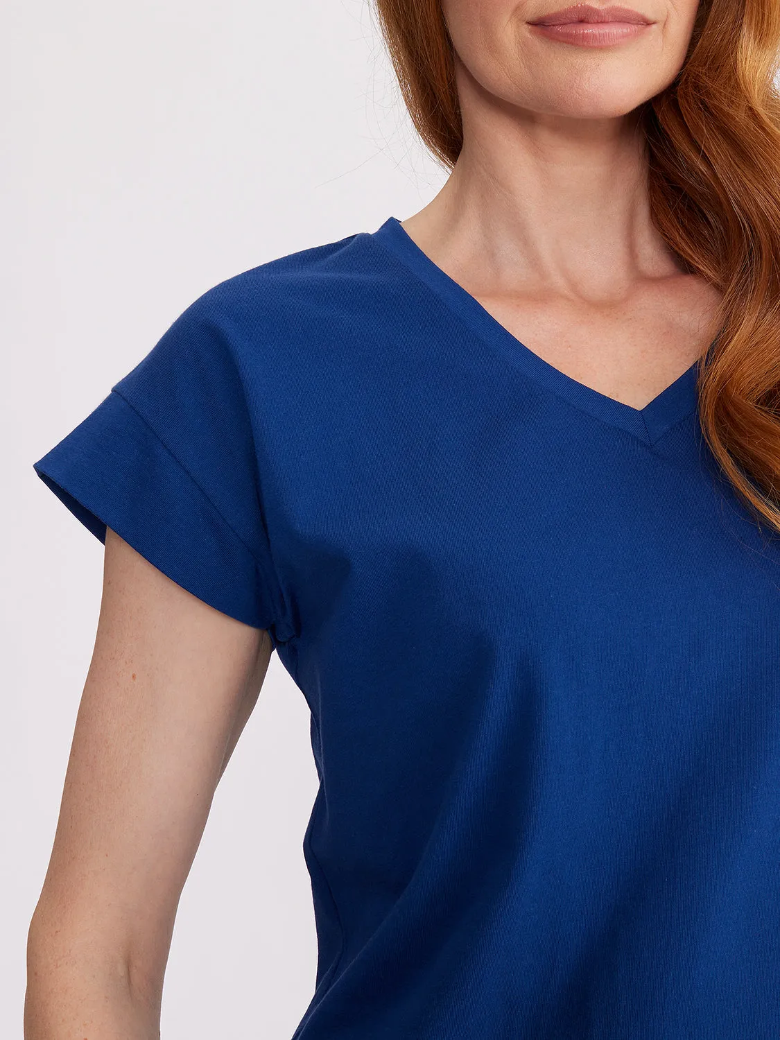 Yarra Trail Essential V Neck Tee YT24S7431