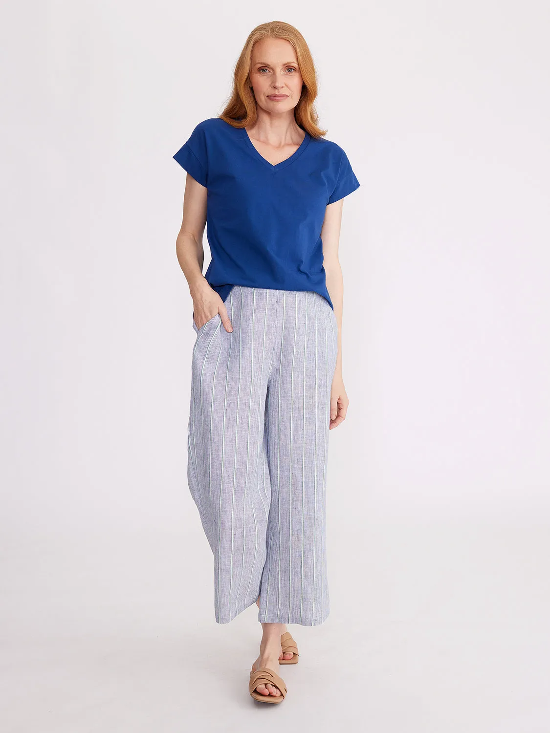 Yarra Trail Essential V Neck Tee YT24S7431