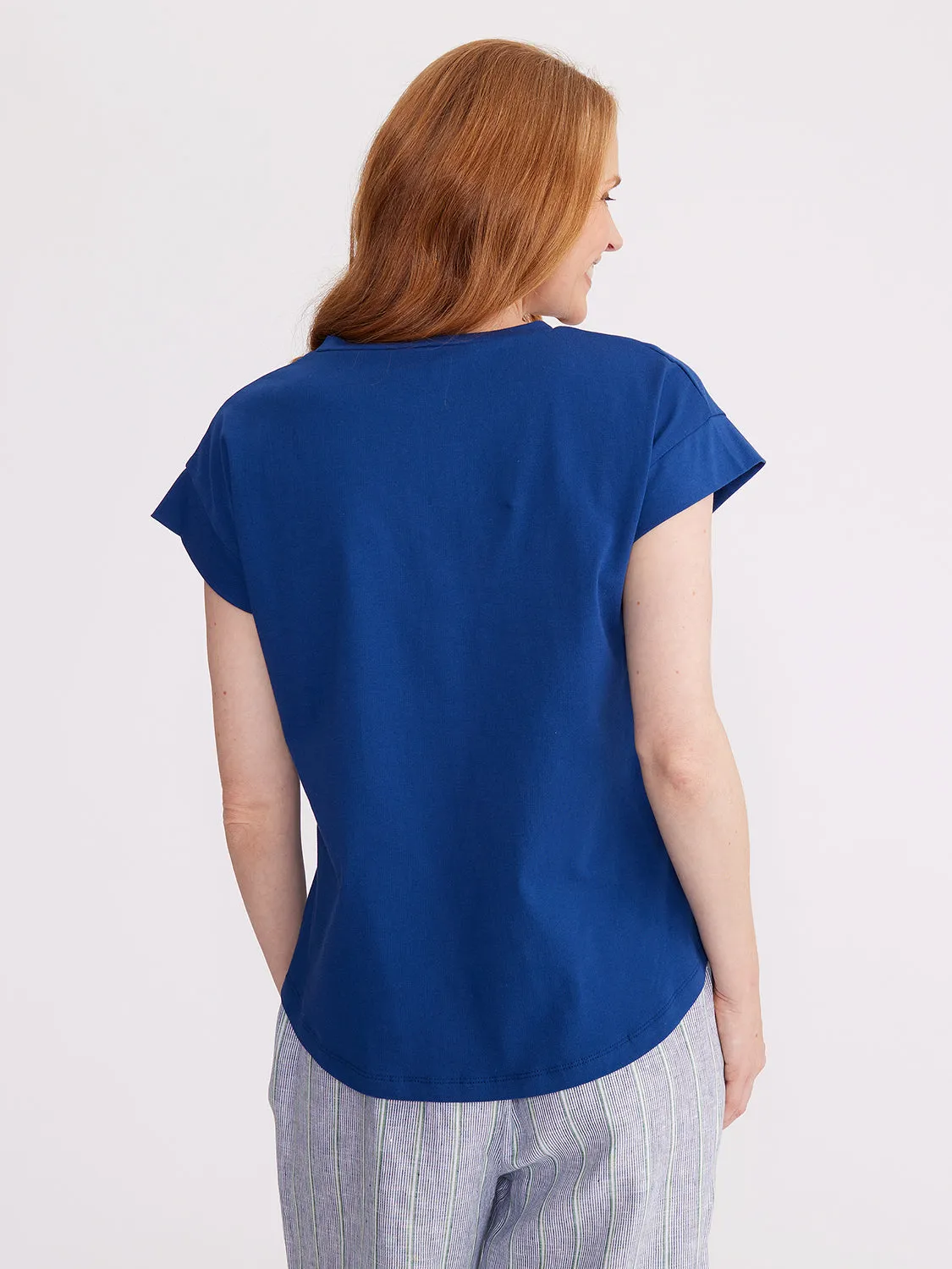 Yarra Trail Essential V Neck Tee YT24S7431